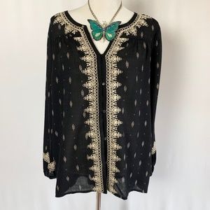Lucky Brand Boho tunic L/XL